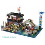 LOZ - Mini Blocks - Japanese Fish Stall (2249 pcs) - LOZ - BabyOnline HK