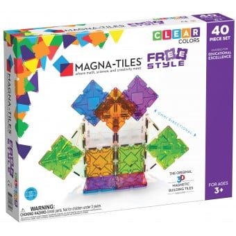 Magna-Tiles - Freestyle 40-Piece Set