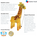 Magna-Tiles - Safari Animals 25-Piece Set - Magna-Tiles - BabyOnline HK