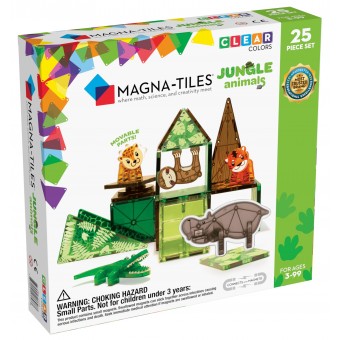 Magna-Tiles - Jungle Animals 25-Piece Set