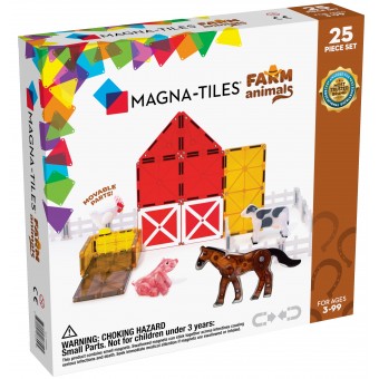 Magna-Tiles - Farm Animals 25-Piece Set