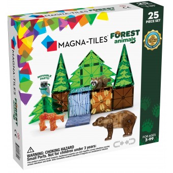 Magna-Tiles - Forest Animals 25-Piece Set