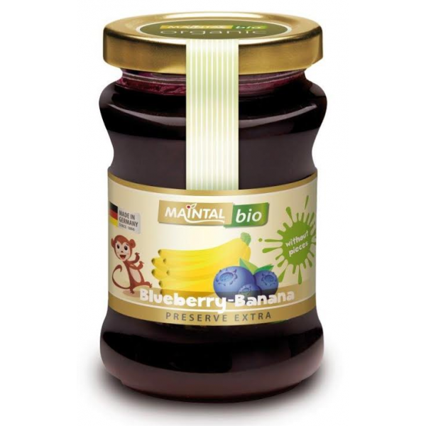 Organic Blueberry-Banana Jam 210g - Maintal - BabyOnline HK