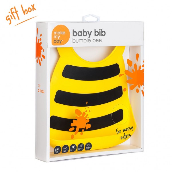 Baby Bib - All-a-Buzz (Bee) - Make My Day - BabyOnline HK