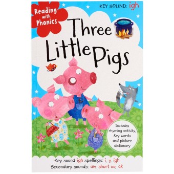 Reading with Phonics (HC) - Three Little Pigs