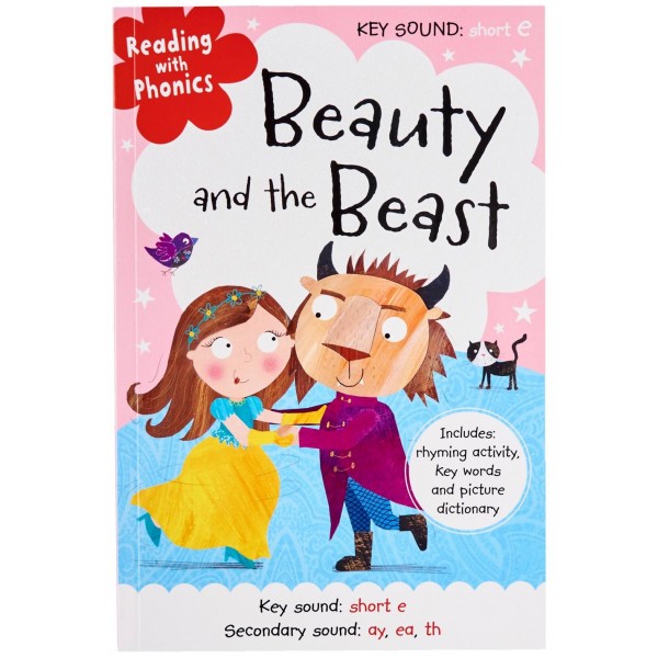 Reading with Phonics (HC) - Beauty and the Beast - Make Believe Ideas - BabyOnline HK