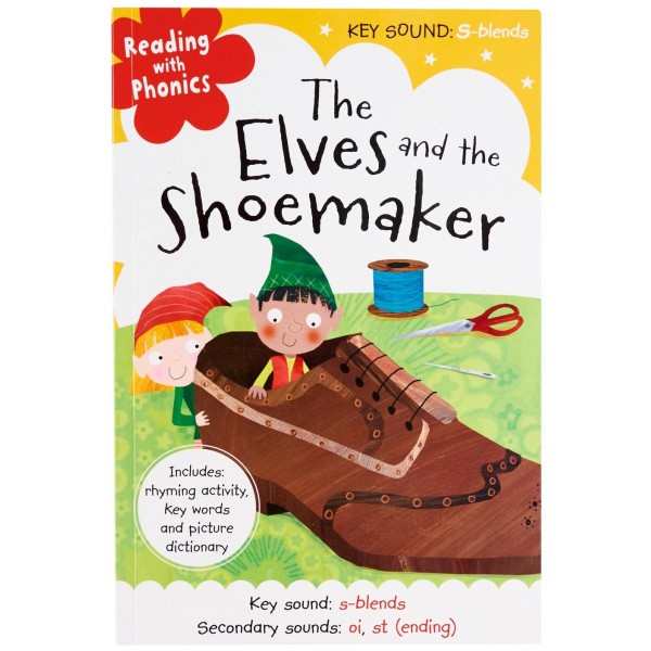 Reading with Phonics (HC) - The Elves and the Shoemaker - Make Believe Ideas - BabyOnline HK