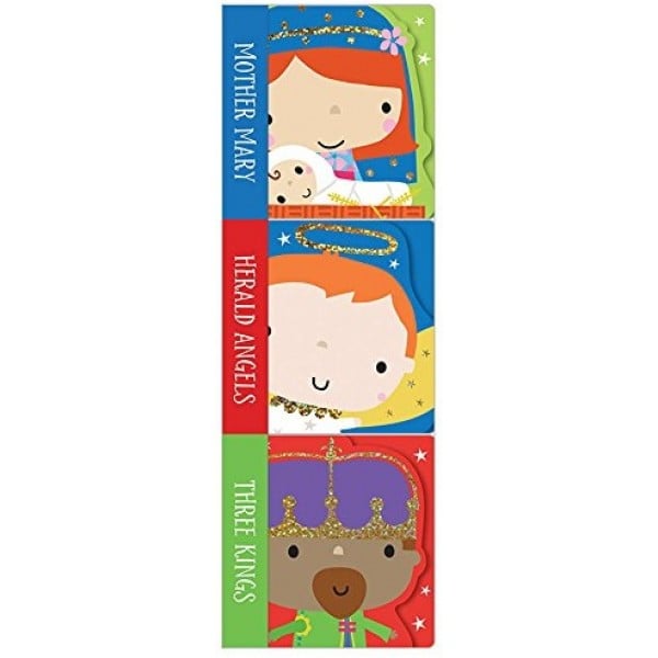 Mini Board Book Stack - Nativity (Christmas) - Make Believe Ideas - BabyOnline HK