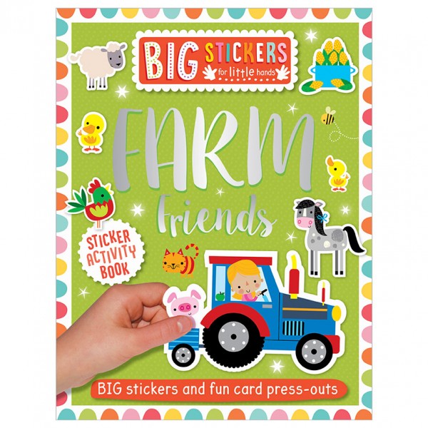 Big Stickers for Little Hands: Farm Friends - Make Believe Ideas - BabyOnline HK