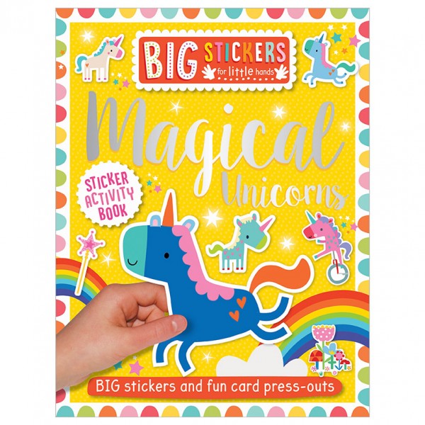 Big Stickers for Little Hands: Magical Unicorns - Make Believe Ideas - BabyOnline HK