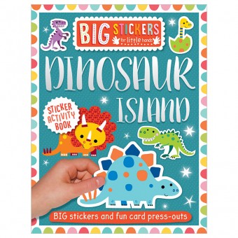 Big Stickers for Little Hands: Dinosaur Island