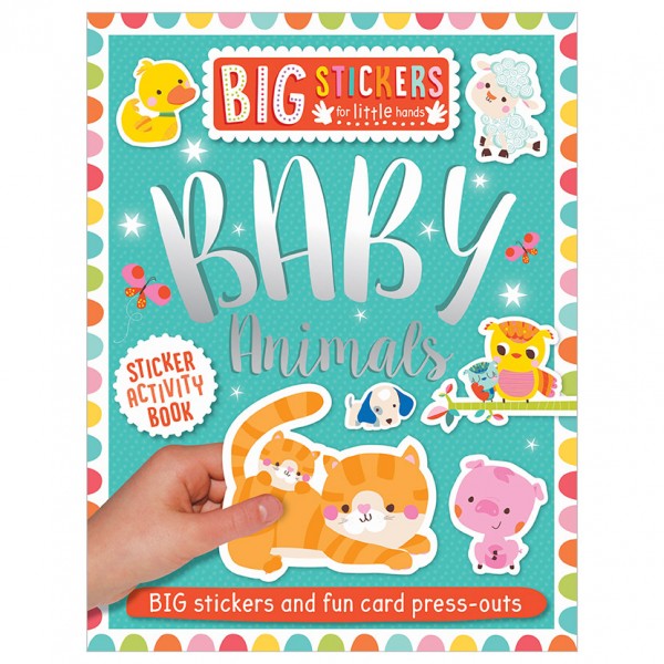Big Stickers for Little Hands: Baby Animals - Make Believe Ideas - BabyOnline HK