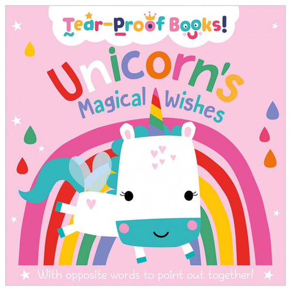 Tear-Proof Books! Unicorn Magical Wishes - Make Believe Ideas - BabyOnline HK