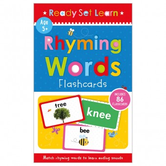 Rhyming Words Flashcards (86 cards)