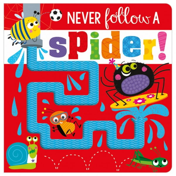 Touch and Feel Book - Never Follow A Spider! - Make Believe Ideas