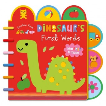 Rainbow Read - Dinosaur’s First Words (with Felt to Touch)