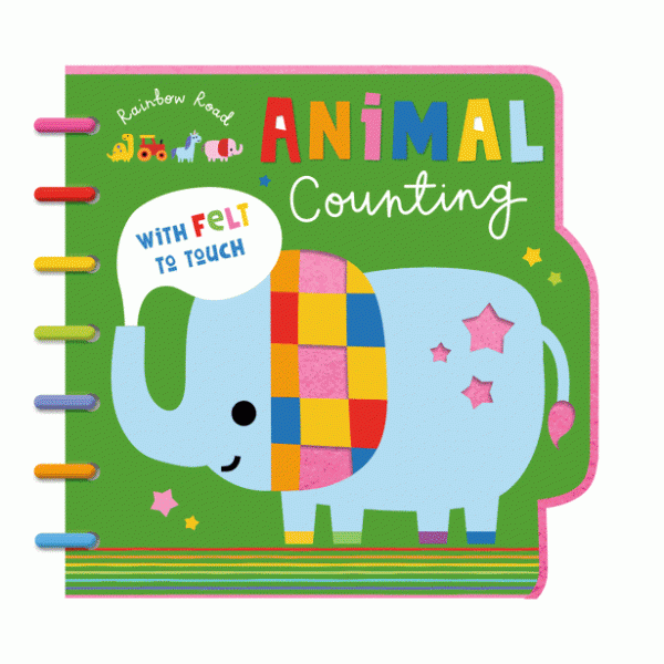 Rainbow Read - Animal Counting (with Felt to Touch) - Make Believe Ideas - BabyOnline HK