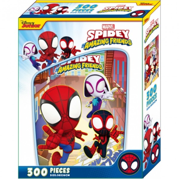 蜘蛛俠與神奇朋友 - 300片盒裝拼圖 - Marvel Heros - BabyOnline HK
