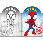 Marvel Spidey and his Amazing Friends - Colouring Book with Stickers - Marvel Heros - BabyOnline HK