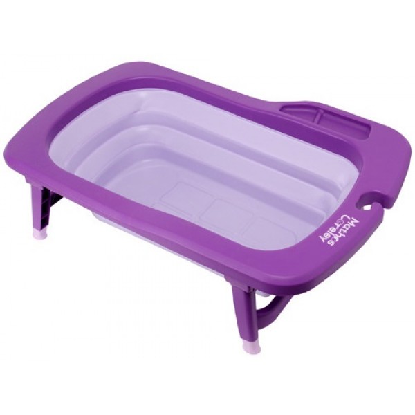 可摺式嬰兒浴盆 - 紫色 - Mathos Loreley - BabyOnline HK