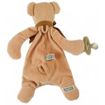 DouDou Organic Cotton Comforter with Gift Box - Cubby the Teddy Bear - Maud N Lil - BabyOnline HK