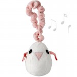 Soft Bouncy Bird Sound Play Toy (Organic) - Tweet Pink - Maud N Lil - BabyOnline HK