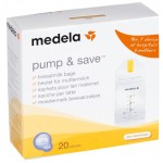 Pump & Save - 儲奶袋 (20pcs) - Medela - BabyOnline HK