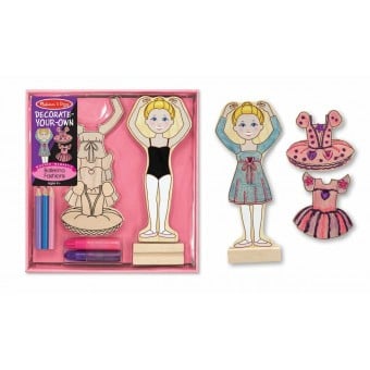 Magnetic-Wooden-Outfit - Decorate-Your-Own - Ballerina Fashions