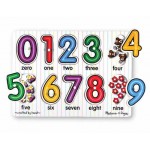 See-Inside Numbers Peg Puzzle - 10 pieces - Melissa & Doug - BabyOnline HK