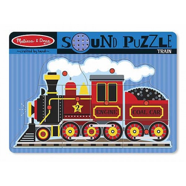 Train Sound Puzzle - 9 Pieces - Melissa & Doug - BabyOnline HK