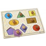 Large Shapes Jumbo Knob Puzzle - 8 pieces - Melissa & Doug - BabyOnline HK