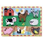 Chunky Puzzle - Farm Animals - Melissa & Doug - BabyOnline HK