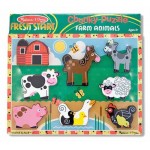 Chunky Puzzle - Farm Animals - Melissa & Doug - BabyOnline HK