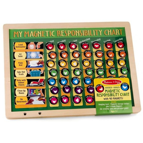 Magnetic Responsibility Chart - Melissa & Doug - BabyOnline HK