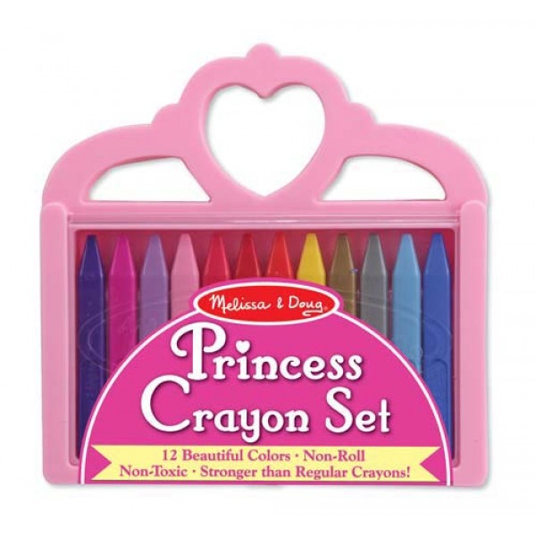 Princess Crayon Set (12 pieces) - Melissa & Doug - BabyOnline HK