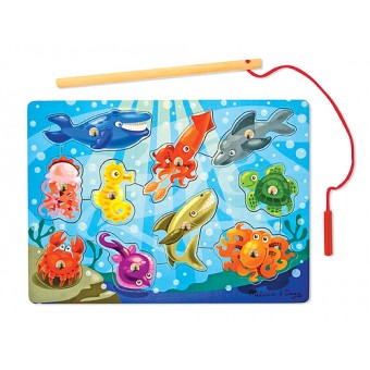 Magnetic Wooden Fishing Game (3+)
