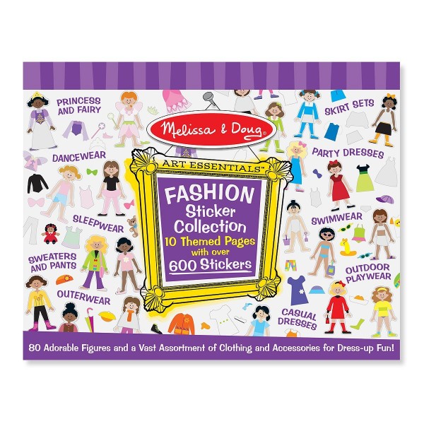 Sticker Collection - Fashion (5+) - Melissa & Doug - BabyOnline HK