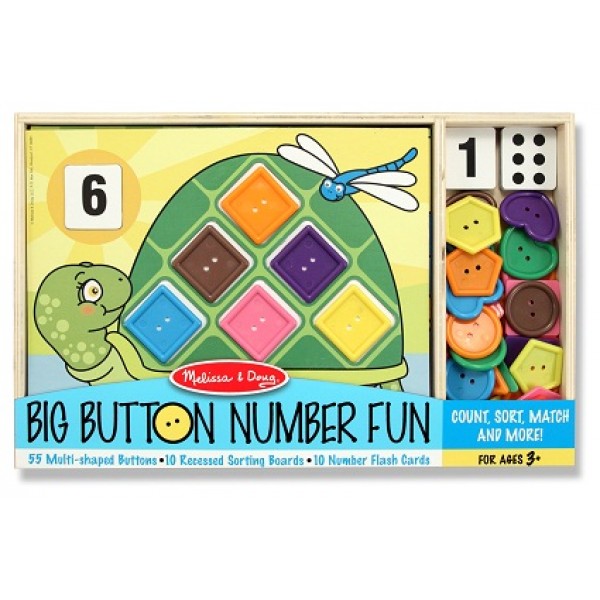 Big Button Number Fun (3+) - Melissa & Doug - BabyOnline HK