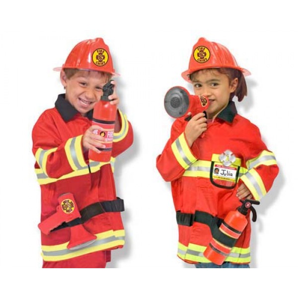 Fire Chief Role Play Costume Set - Melissa & Doug - BabyOnline HK