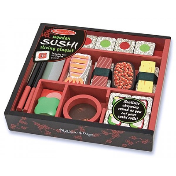 Sushi Slicing Play Food Set - Melissa & Doug - BabyOnline HK