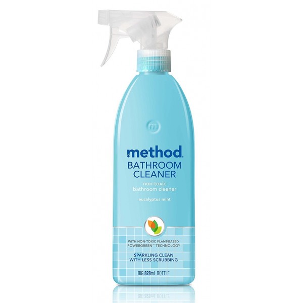 Natural Bathroom Cleaner (Eucalyptus Mint) 828ml - Method - BabyOnline HK