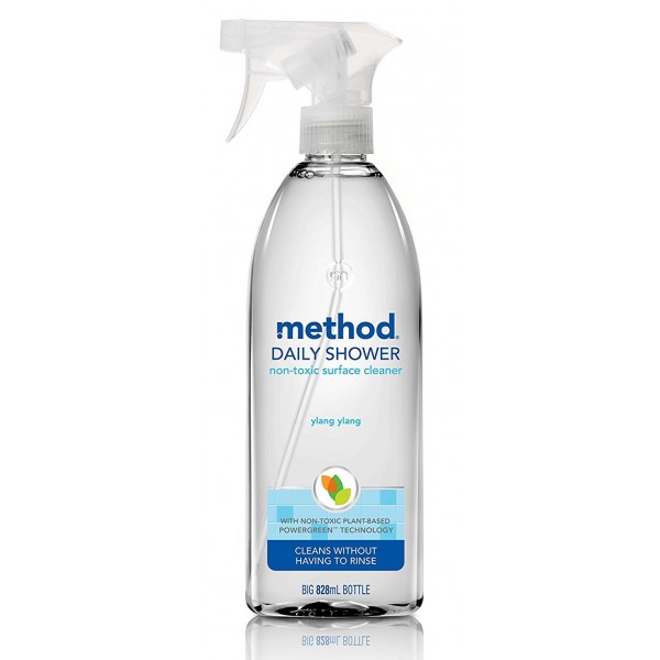 Natural Daily Shower Cleaner (Ylang Ylang) 828ml - Method - BabyOnline HK
