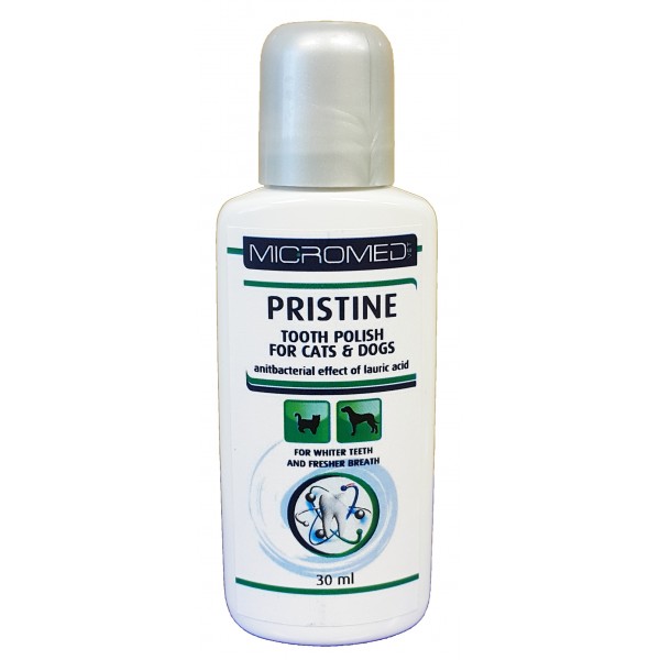 Pristine - Tooth Polish for Cats & Dogs 30ml - MicroMed Vet - BabyOnline HK