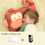 The Original Toddler Animal Pillow with Pillow Case - Michael the Monkey - Milo & Gabby - BabyOnline HK