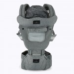 Mimosa - Airplush 6-Way Hipseat Carrier - Wintry Grey - Mimosa - BabyOnline HK