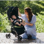 Mimosa Cabin City Stroller + Carry Bag - Rose Gold (Extended Canopy) - Mimosa - BabyOnline HK