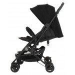 Mimosa Cabin City Stroller + Carry Bag - Jet Set Black (Extended Canopy + Magnetic Buckle) - Mimosa - BabyOnline HK