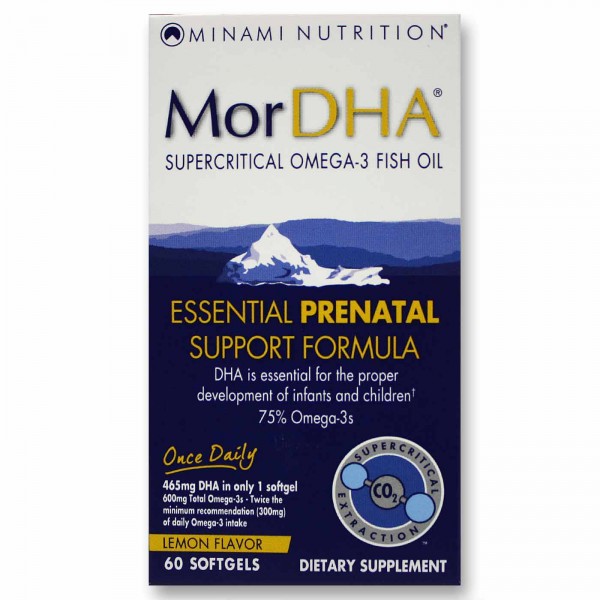 MorDHA - Essential Prenatal Support Formula (60 粒裝) - Minami Nutrition - BabyOnline HK