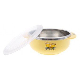 Despicable Me - Stainless Steel Bowl with Lid (13cm)