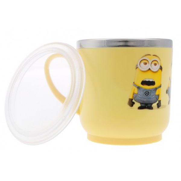 Despicable Me - Stainless Steel Cup with Lid - Minion - BabyOnline HK